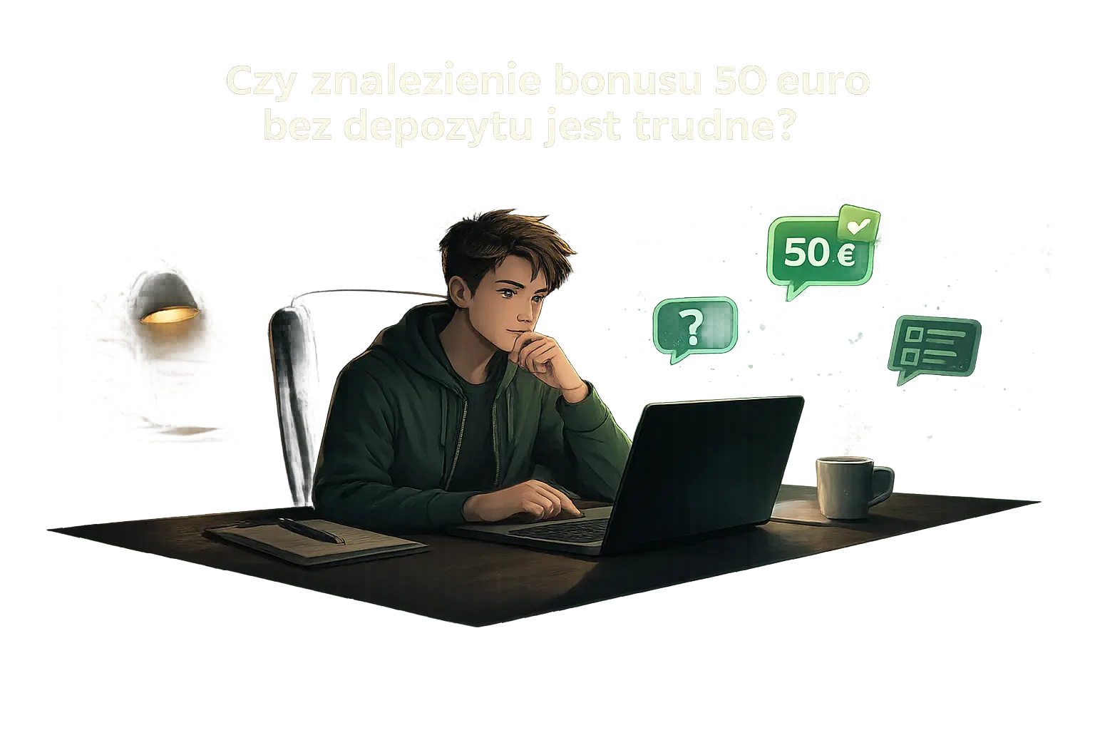 Czy znalezienie bonusu 50 EUR bez depozytu jest trudne?
